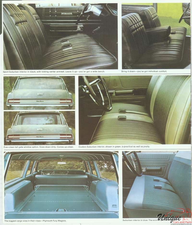 1968 Plymouth Fury Brochure Page 8